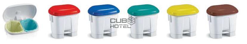 Balde Reciclagem 2 compartimentos 2x15L 